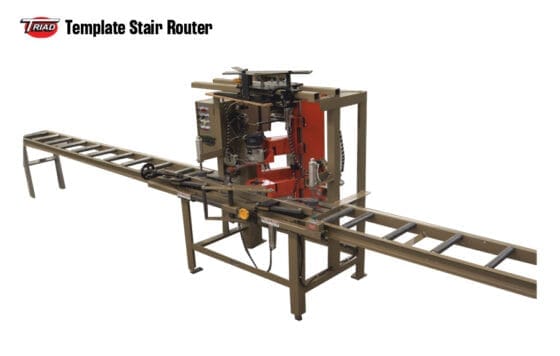 Template Stair Router | Triad Machines