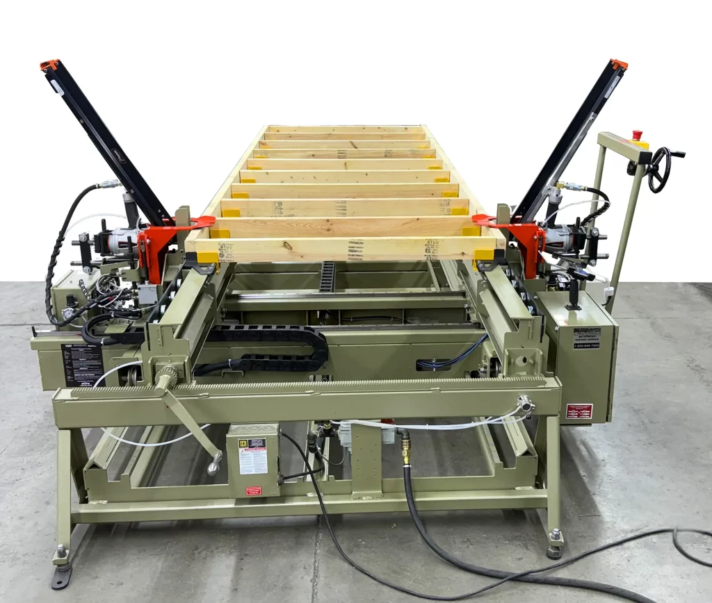 Ladder and Knee Wall Endview | Triad Machines Ladder and Knee Wall endView